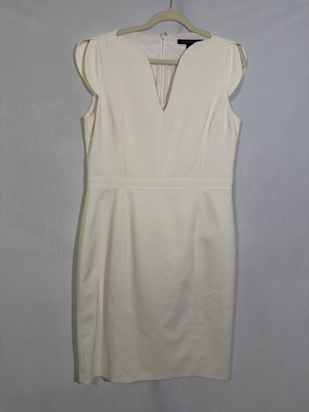 French Connection Dress Size 12 Ivory White